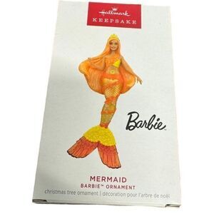 Hallmark Barbie | New in box | battery operated 2023‎ Barbie Mermaid Ornament